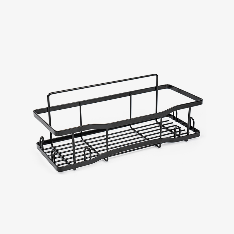 Panier de rangement mural en fil métallique pour cuisine et salle de bain