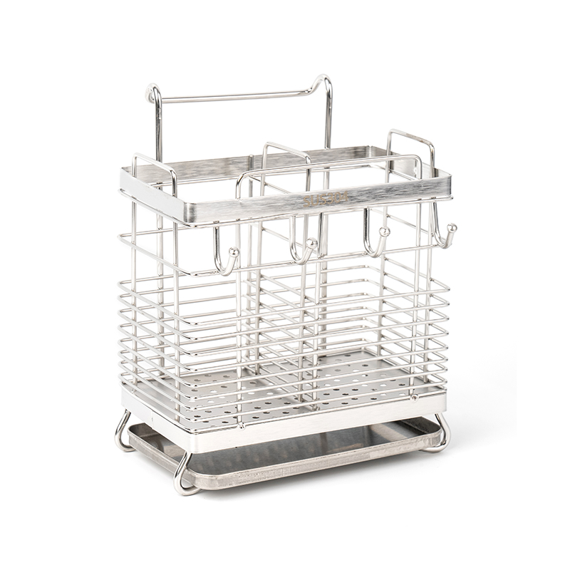 Porte-baguettes pour ustensiles de cuisine en acier inoxydable 304, séchage