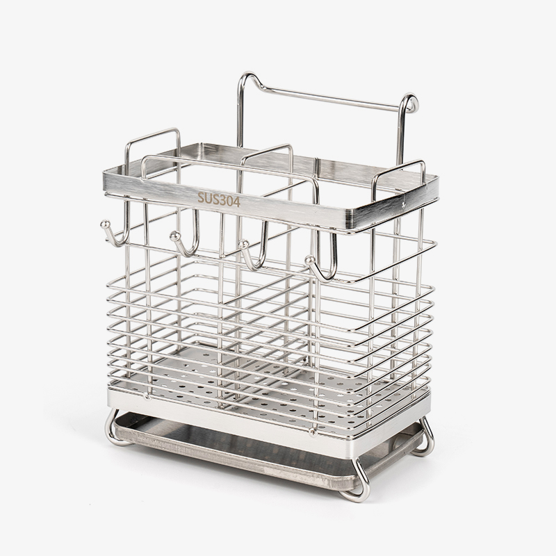 Porte-baguettes pour ustensiles de cuisine en acier inoxydable 304, séchage