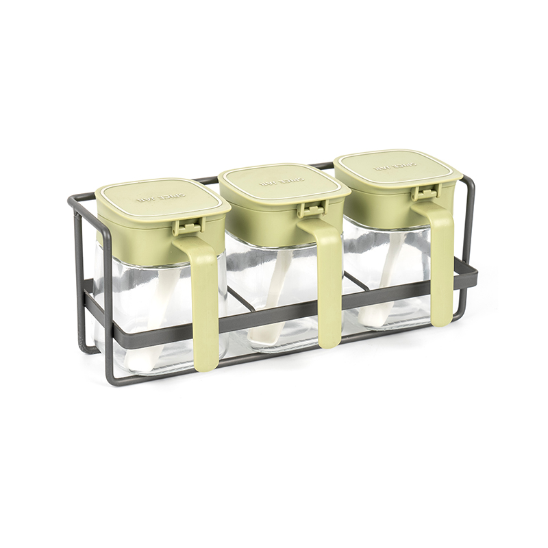 Étagère de rangement pour épices pour réfrigérateur à un niveau