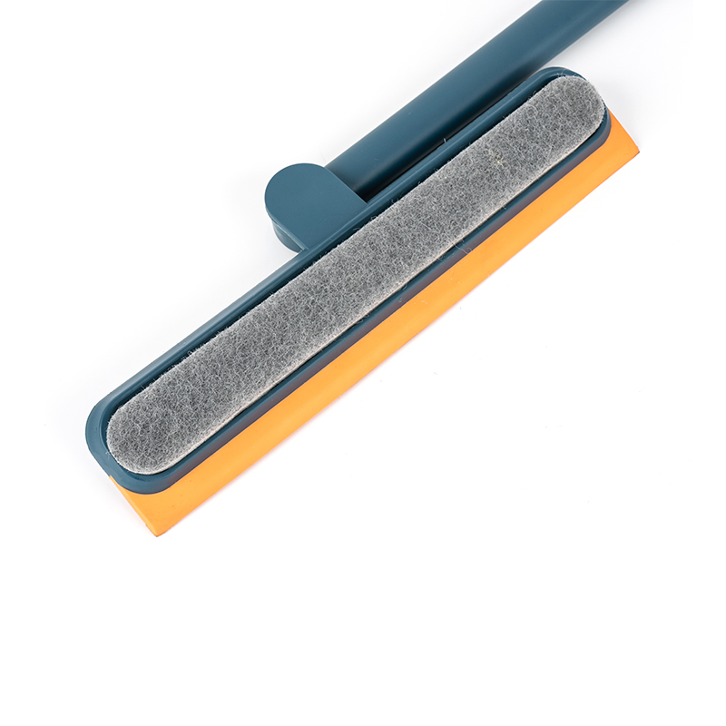 Essuie-glace à long manche pour le nettoyage de la salle de bain, des fenêtres et des sols