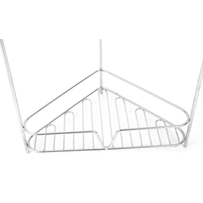 Étagère de rangement d'angle pour salle de bain à 3 niveaux