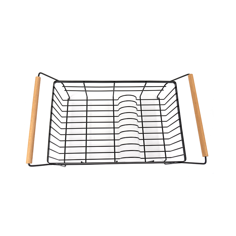 Égouttoir à vaisselle en acier inoxydable avec porte-couverts et égouttoir