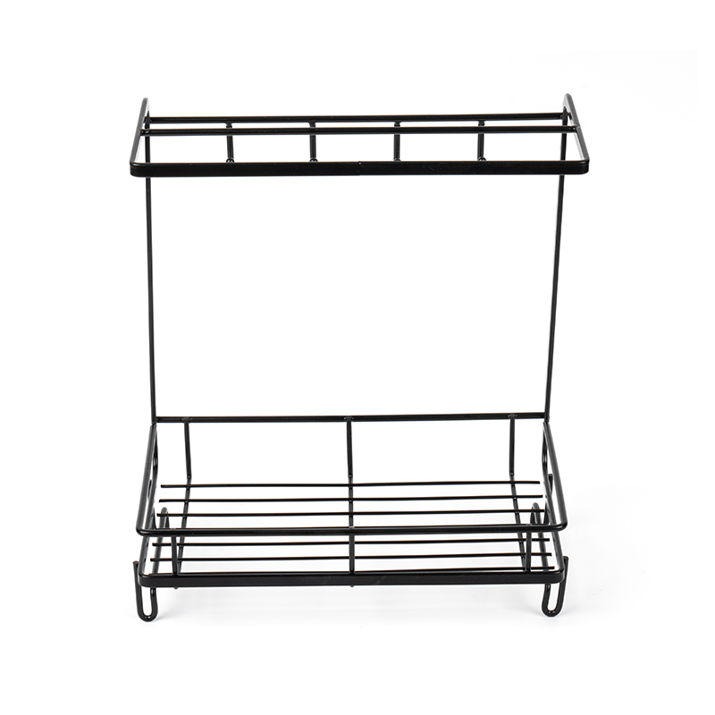 Support d'évier de cuisine avec porte-éponge et torchon