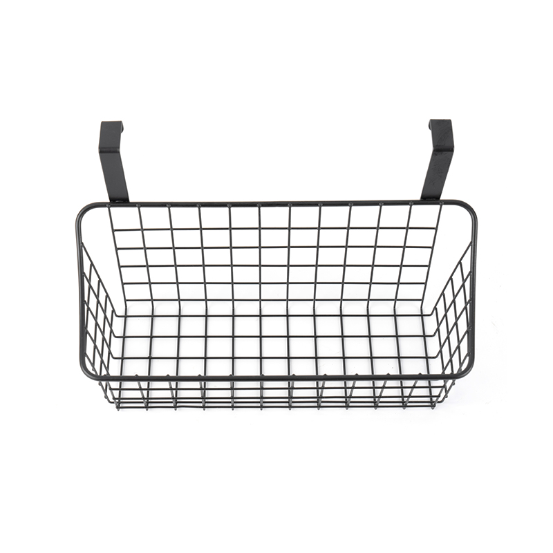 Organisateur de garde-manger au-dessus de la porte avec 3 paniers suspendus