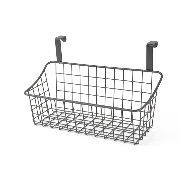 Organisateur de garde-manger au-dessus de la porte avec 3 paniers suspendus