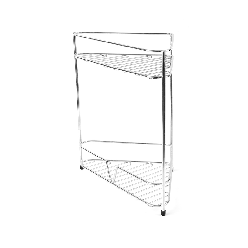 Étagère d'organisateur de comptoir de salle de bain d'angle