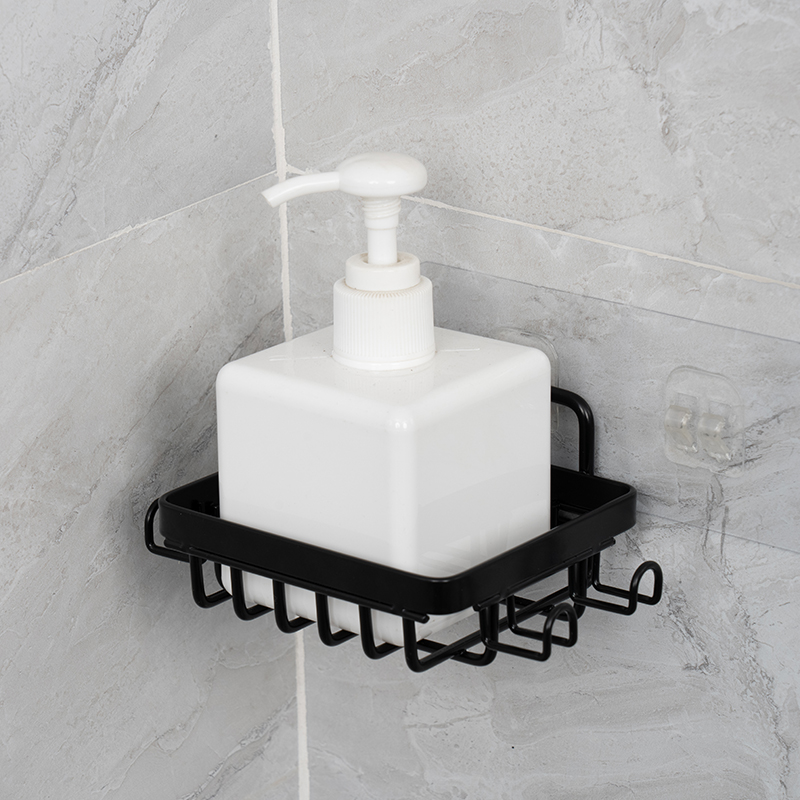 Porte-savon mural antirouille pour douche