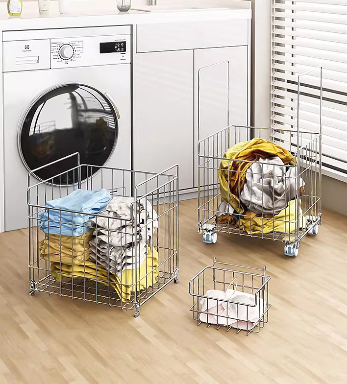 Quelles améliorations technologiques réduisent le poids des paniers à linge sales en métal ?